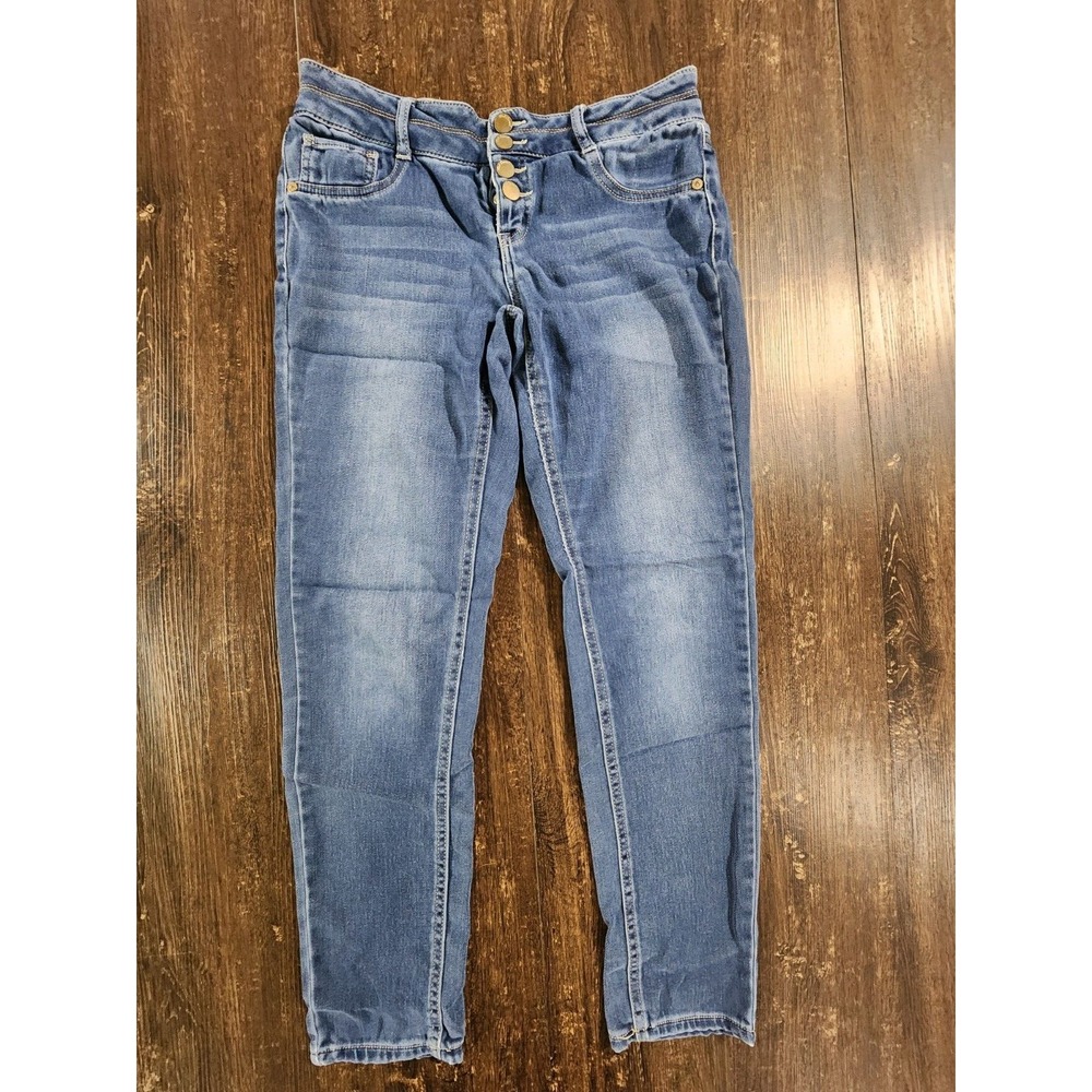 Red Camel Juniors Girls Size 16 Rayon Stretch Blue Jeans Soft‎ Touch Skinny Leg